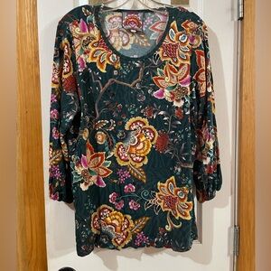 Johnny Was Sassy Top